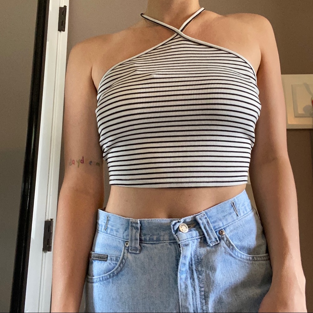 Striped Halter Set - Picture 6 of 6